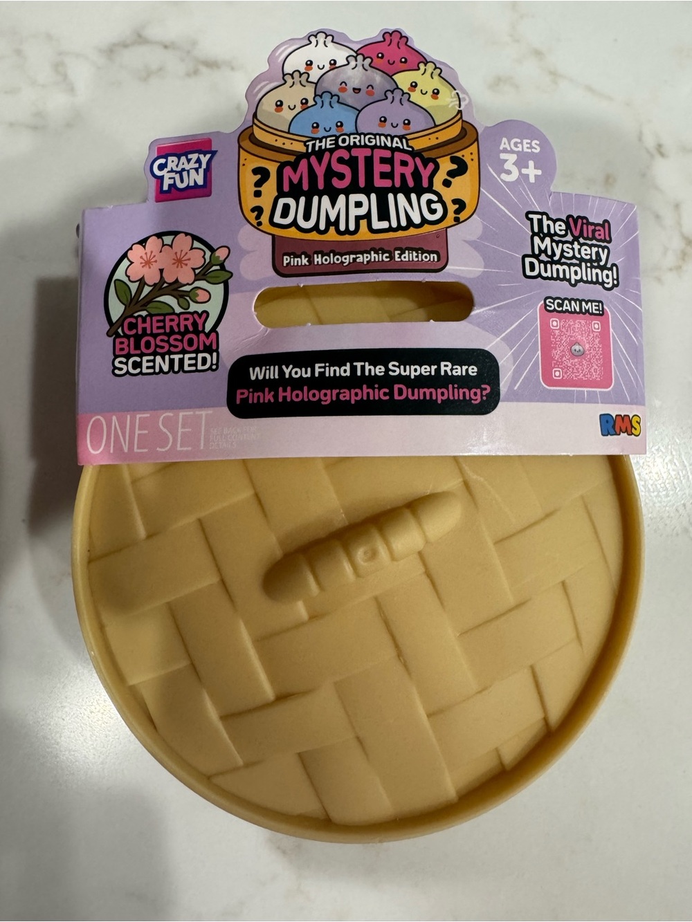 Opened RMS White Cherry Blossom Dumpling